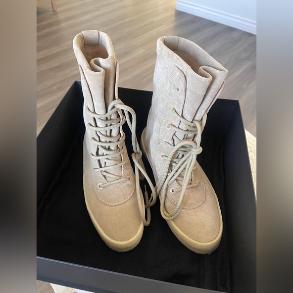 yeezy season 2 crepe boots